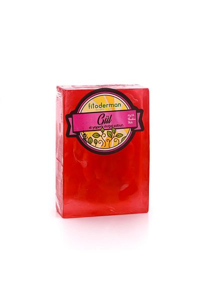 Fitoderman Sensitive Skin Pore Firming & Renewing & Moisturizing Natural Rose Care Soap 150 Gr