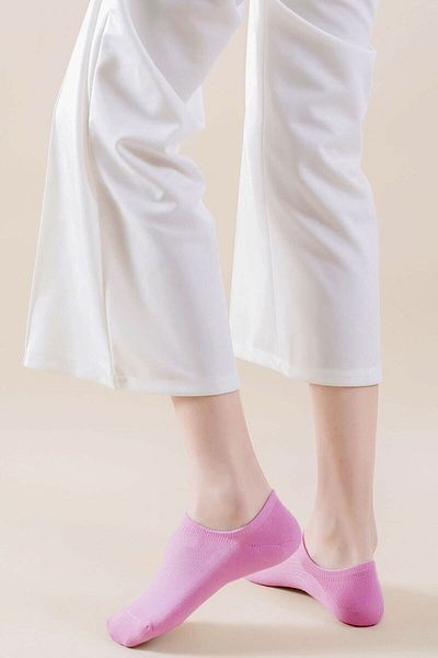 Color Socks Комплект летни чорапи цветни дамски маратонки от 7 части (ВИСОК ПАМУК)
