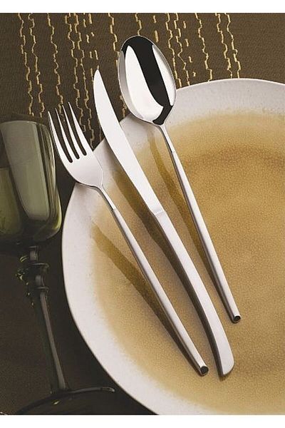 Viyalente Swords Roma 60 Piece Matte Cutlery Set