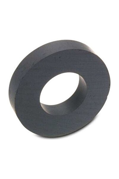 Dünya Magnet Mıknatıs 1 Adet 55 X 25 X 8 Mm Ferrite Kömür Halka Mıknatıs Magnet