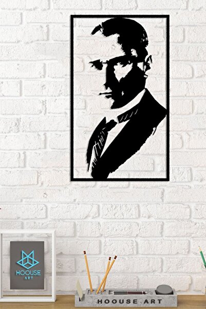 3art Metal Atatürk Metal Duvar Tablosu