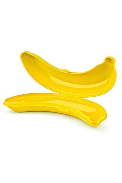 Viyalente 500 Ml Fru-veg Banana Storage Container Set of 2