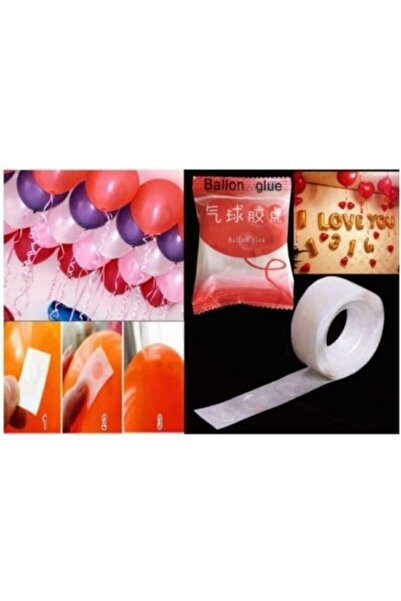 MERİ PARTİ Balon Bandı 100 Adet