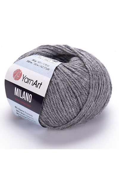 Yarnart Milano - Χειροποίητο Πλεκτό Νήμα Γκρι-868