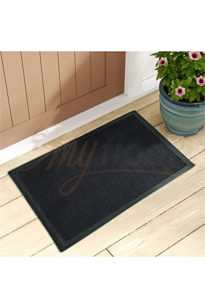 Myfloor Comfot Mat Framed Mud and Dirt Scraper Door Mat Purple