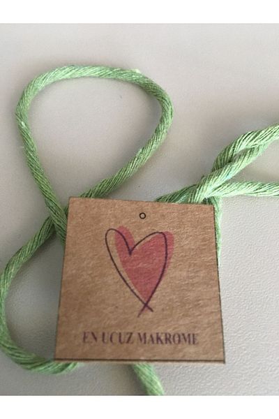 EN UCUZ MAKROME Macrame Rope (10 METERS) Single Twist Scan Hobby Mesh Bag Multipurpose Hobby Packaging Material