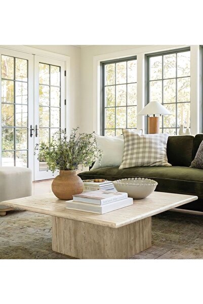 Sinem Şahin Mimarlık Mermer Orta Sehpa