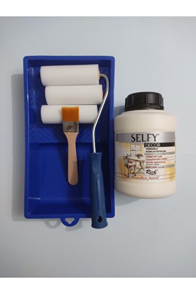 Rich Selfy Decor Profesyonel Boyama Seti (10 CM RULO) - 1250cc Kardelen