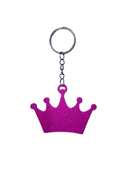 Tesseract Keychain Pink Crown