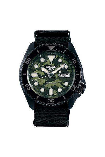 Seiko Srpj37k1 5 Sports Men's Wristwatch
