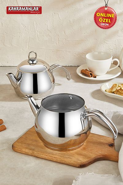 Kahramanlar Alize Medium Size Induction Based Teapot Set