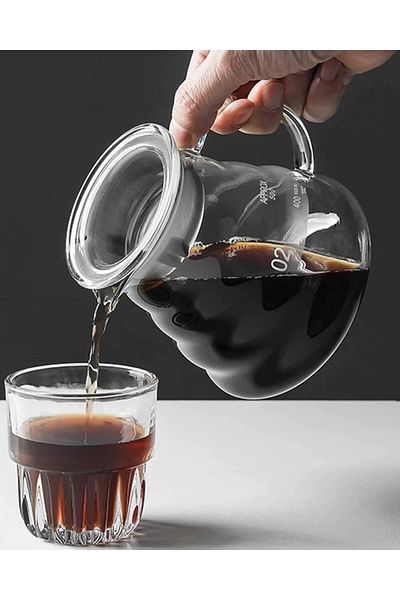 HUBBYCHEF Coffee Brewing Set V60 Dripper Coffee Server 600ml Brewing Coffee Pot