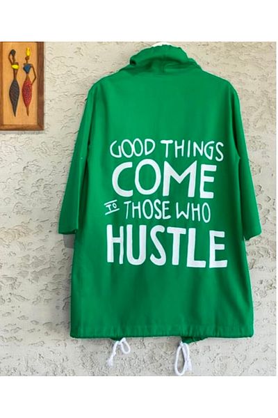 Asist Green Trench Coat