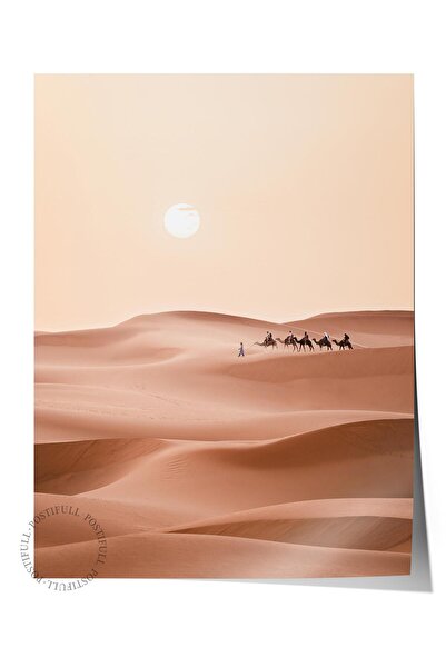 Postifull Poster fără încadrare, pictură din deșert nr. 9, fotografie HD, pos...