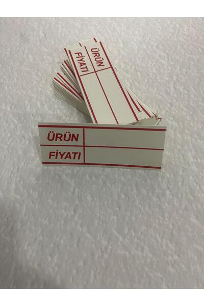 Modern Raf Silinebilir Fiyat Etiketi Beyaz 150 Adet
