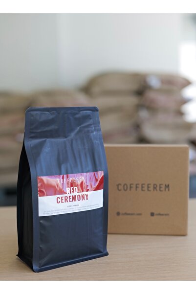 Coffeerem Red Ceremony 500gr Espresso&filtre Çekirdek Kahve