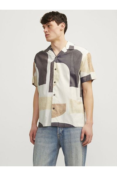 Jack & Jones Premium Hawaii-kend Locker Geschnitten Hawaii-kend