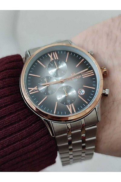 Reward Steel Case Men's Wristwatch Functional 1996
