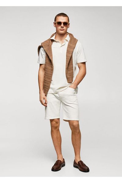MANGO Man Klassisches Poloshirt aus 100 % Baumwolle
