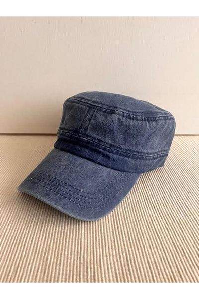 CosmoOutlet Fidel Castro Model Washable Adjustable Unisex Navy Blue Color Hat