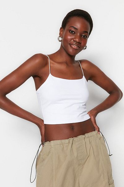 MellowButik Crop Top Basic Bustier