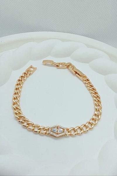 Elasya Jewels Baguette Stone Xuping Bracelet