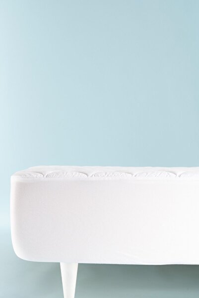 OTHELLO Optima White Fitted Bed Mattress - Quilted and Skirted, 140x200 Cm