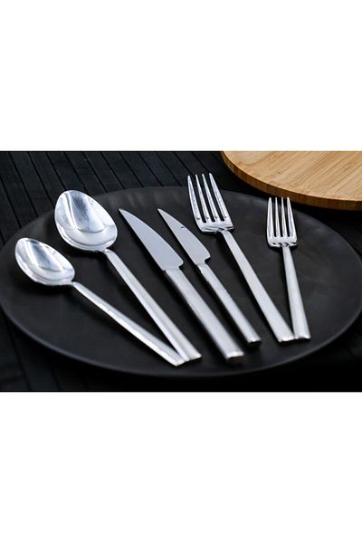 Viyalente Kılıçlar Vizyon 72 Piece Cutlery Set Stainless Steel