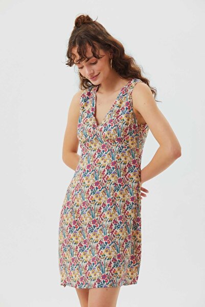 Clandestino Rochie mini cu imprimeu fără mâneci