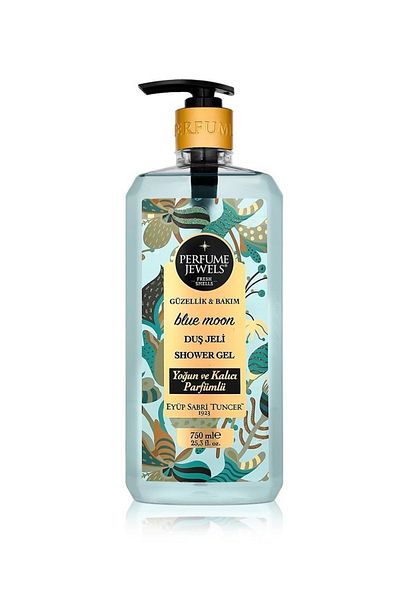 Eyüp Sabri Tuncer Blue Moon and Warm Sugar Gluten-Free Shower Gels 750 ml + Face and Body Washcloth