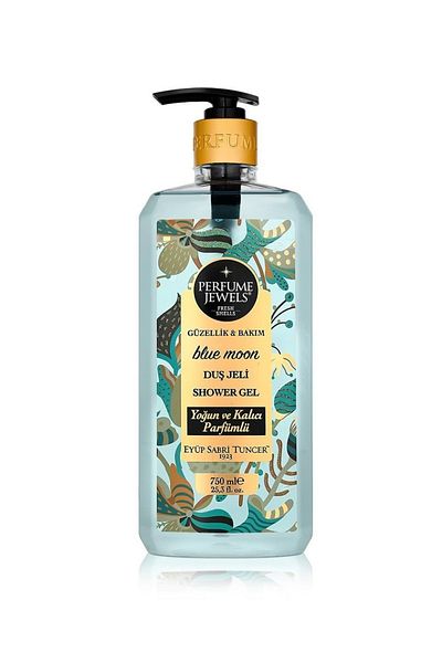 Eyüp Sabri Tuncer Blue Moon, Pure Love Shower Gels 750 Ml, Bath Scrub