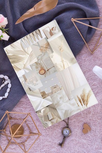 Bytwo 2 Pieces Decorative Box - Blackpink and Soft Designed Book Box - Decorative Box