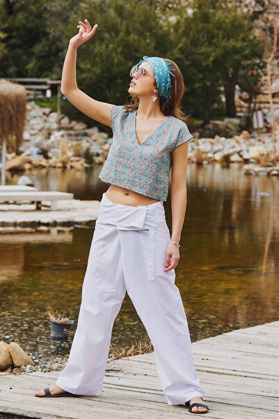 Clandestino Автентичні рибальські штани білого кольору