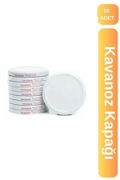 Viyalente Canning Lid Jar Lid Double Silicone Bottle Lid 50 Pieces