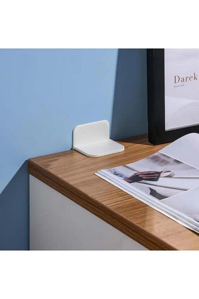 Hayveys Furniture Anti-Rollover Adhesive Wall Stabilizer Baby, Earthquake Furniture Fixing Clip