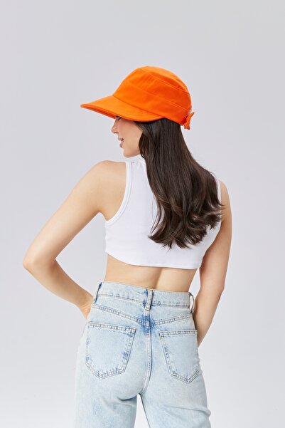 Aghilo Pălărie cu vizor cu vizor lat și detaliu panglică