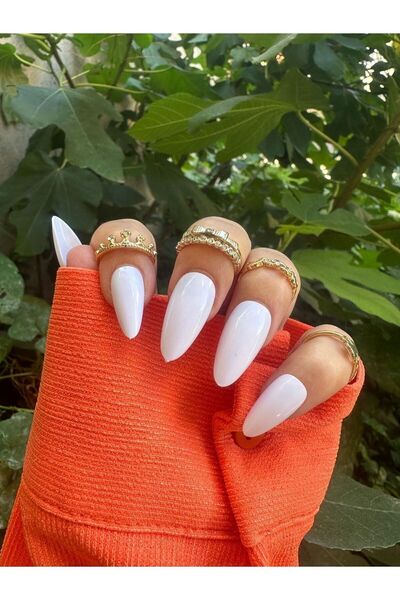 SYBELLE KOZMETİK 24 ADET ALMOND TAKMA TIRNAK