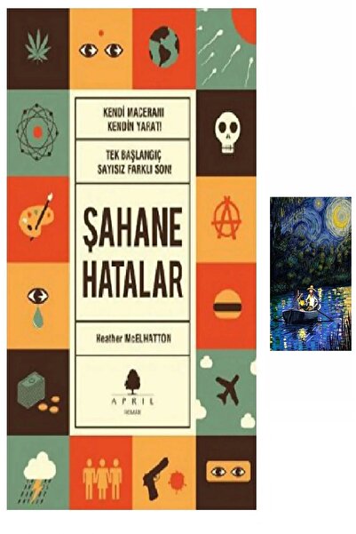 puslurotalar Şahane Hatalar 1 Heather Mcelhatton (Koleksiyon Kitap) + Mavi Gece Stiker