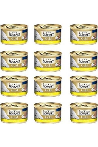 Gourmet Gourmet Gold Kıyılmış Tavuk Etli Kedi Konservesi 85 Gr X 12 Li Paket