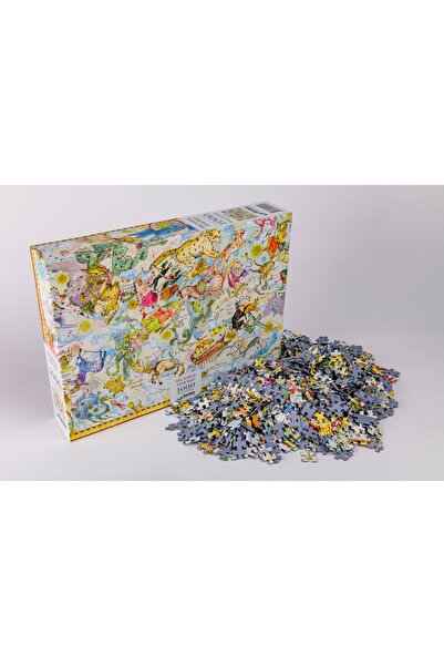 Gürbüz Yayınları Zodiac Puzzle (astroloji-burçlar) 1000 Parça
