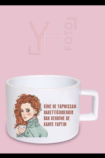 Bytwo Special Coffee Designed Cup - Look, I Made Myself Coffee Too - Coffee Cup Mug
