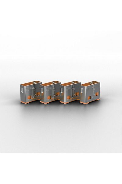 LİNDY Usb A Type Port Lock (EXCLUDING KEY) – Pack of 10, Orange Color
lın-40453&amp; One With Lin-40623