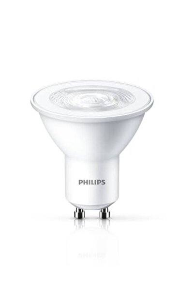 Philips 4.7w = 50w Eşdeğer Gu10 Duylu 4000Kelvin ILIK BEYAZ 380Lümen Essential F Enerji Led Spot Ampul