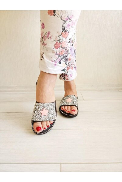 GEZER Papuci strălucitori și strălucitori de zi cu zi pentru plajă și în aer liber