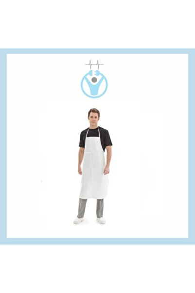 Özmeriç Pvc Önlük, Naylon Önlük, Bulaşık Önlüğü, Askılı Önlük, 10’lu Paket 70x100