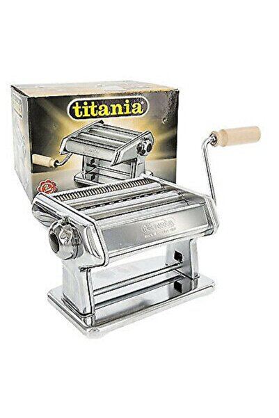 Genel Markalar Titania 2 Kesicili Manuel Makarna Erişte Makarna Kesme Makinesi Italyan Kalitesi