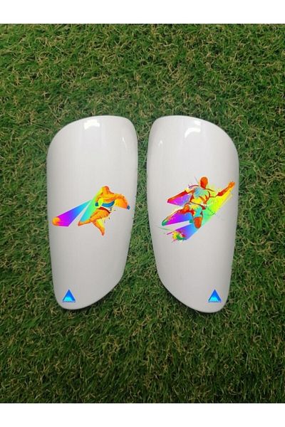 Gleamy girls Men's Football Player Figured Shin Guard - 04