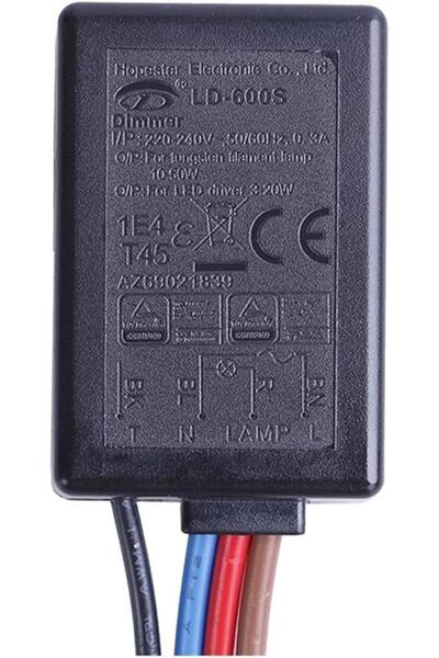 CDM Dokunmatik Sensör 220V 3 Kademeli Abajur Sensörü