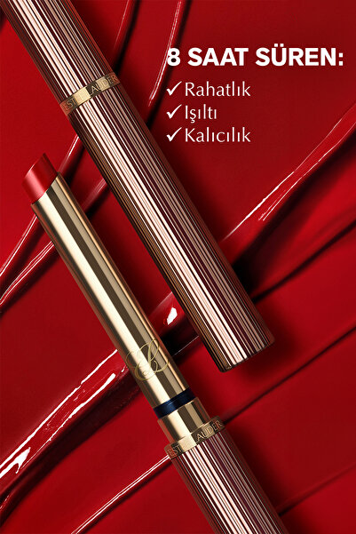 Estee Lauder Işıltılı Bitişli Ruj - Pure Color Explicit Slick Shine Ruj - Renk: 903 Wrong Number