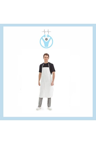 Özmeriç Pvc Önlük, Naylon Önlük, Bulaşık Önlüğü, Askılı Önlük, 10’lu Paket 70x100